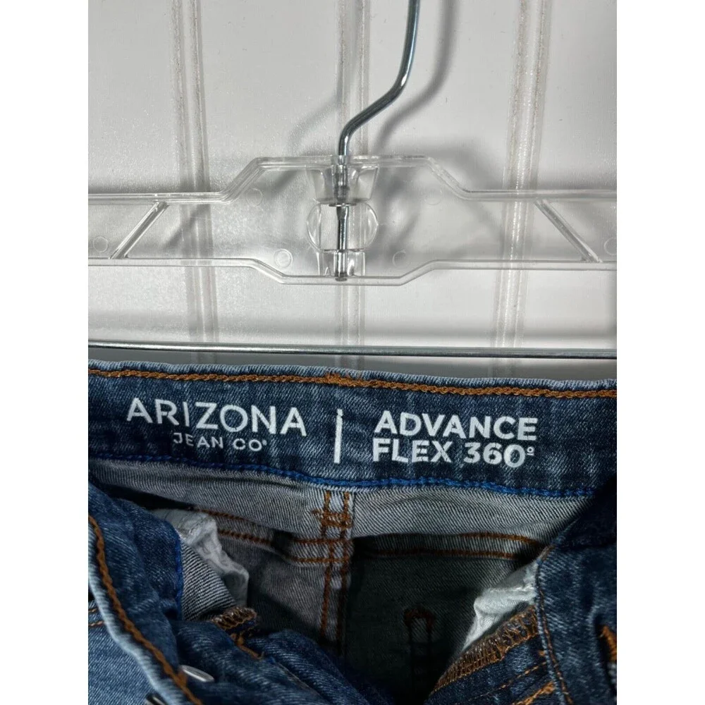 Arizona Jeans Co Advance Flex 360 Demin Jeans Shorts Size 14 Youth